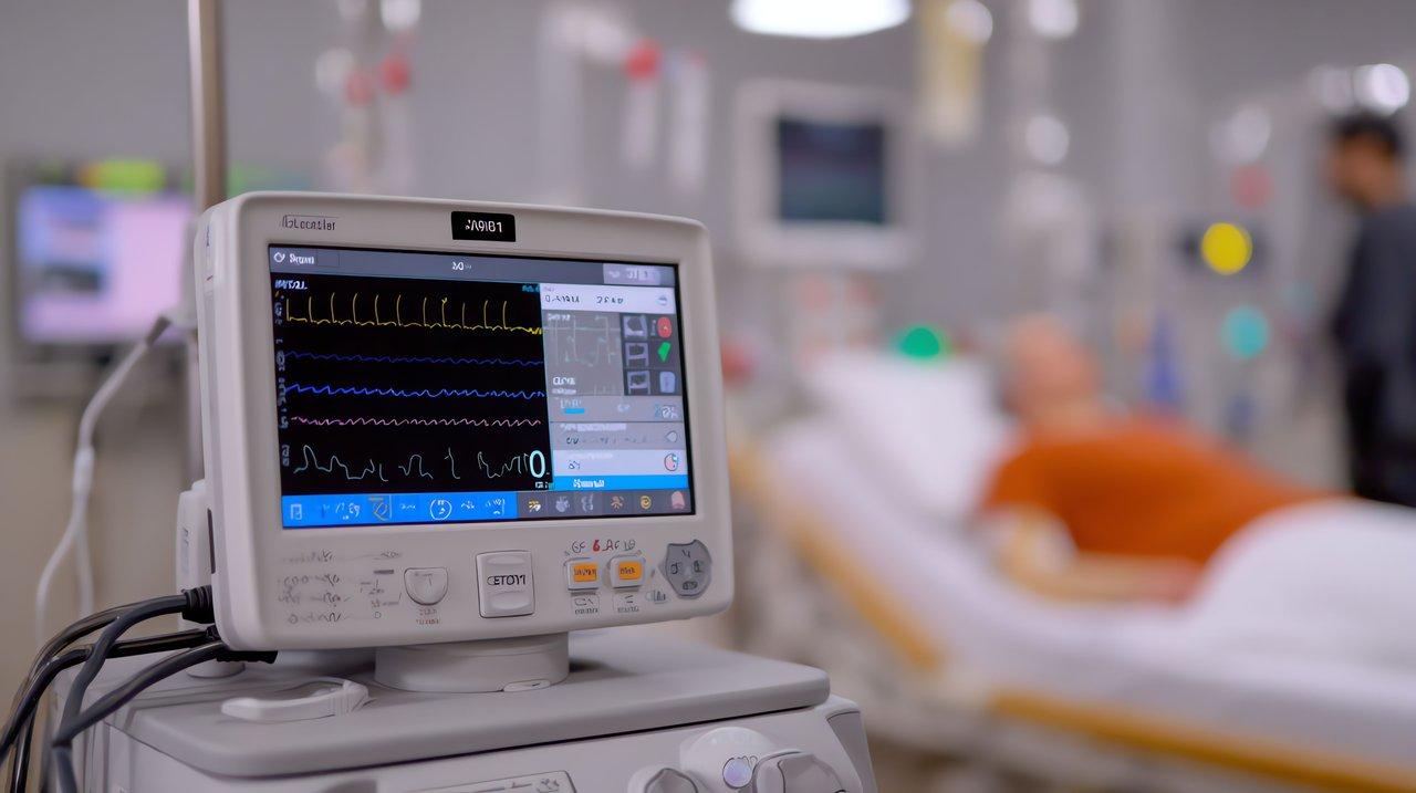 Dispositifs médicaux connectés affichant en temps réel les signes vitaux d'un patient en milieu hospitalier.