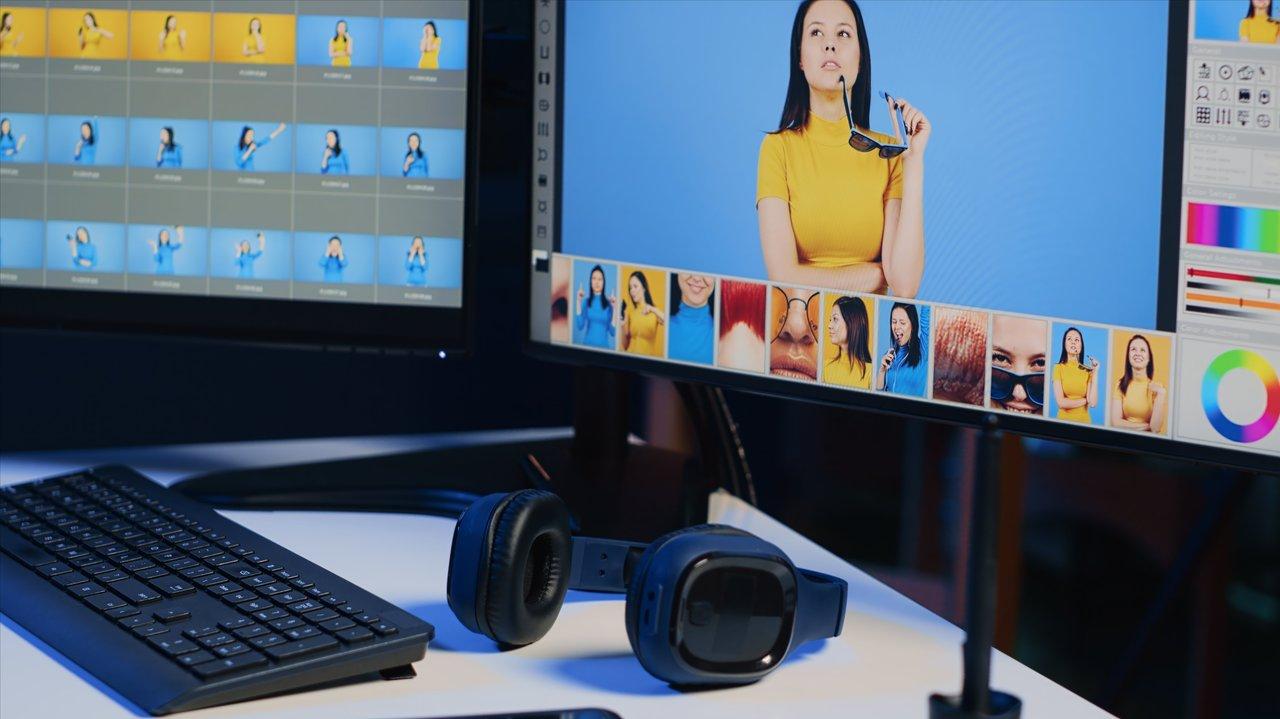 Interface moderne de Windows 11 avec barre des tâches centrée et Microsoft Store rénové, symbole des nouvelles fonctionnalités.