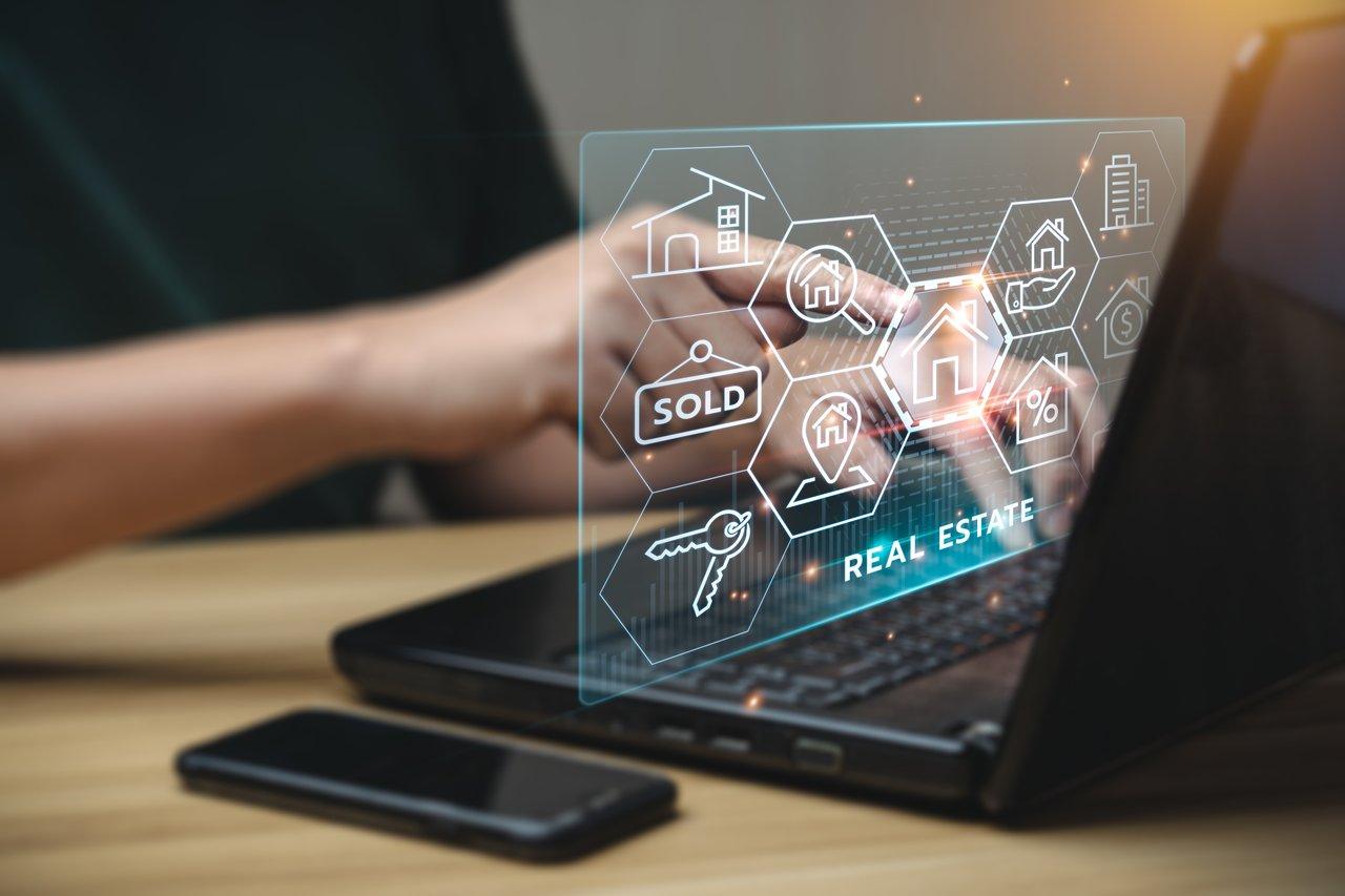 Schéma illustrant le fonctionnement de l’immobilier fractionné et tokenisé avec blockchain intégrée pour le crowdfunding immobilier.