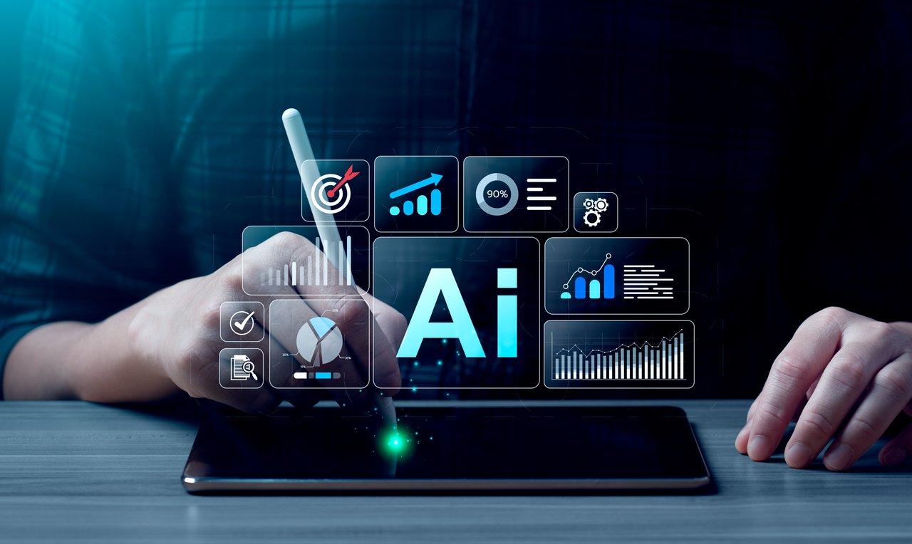 Schéma illustrant l'intégration du Big Data et de l'IA face aux défis techniques et organisationnels.