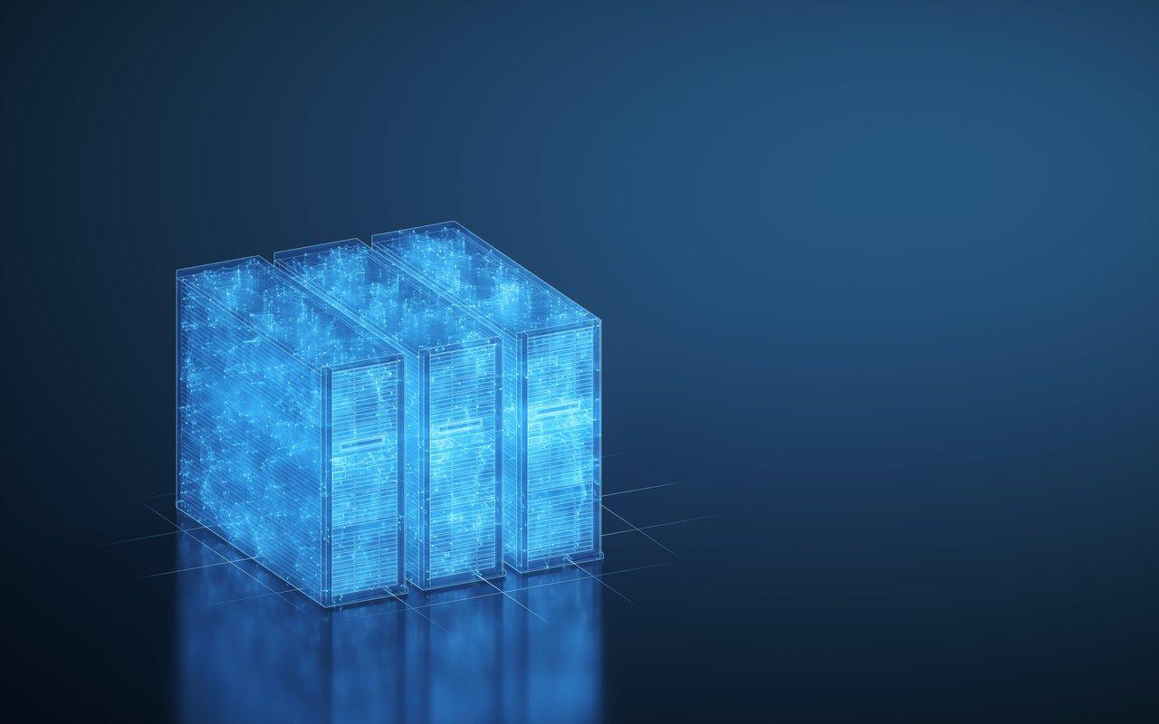 Schéma illustrant une infrastructure technologique scalable intégrant réseau, cloud, IA et expertise pour startups en croissance.