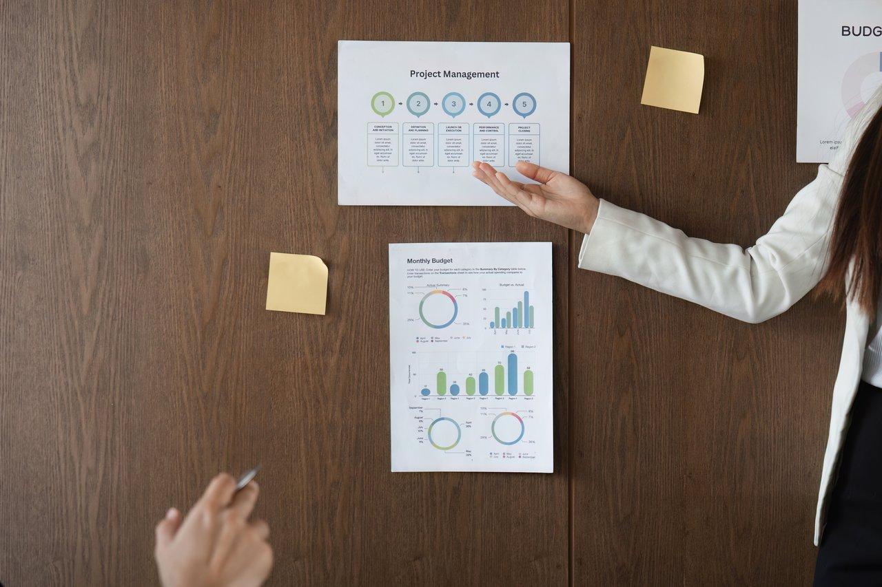 Tableau de bord ClickUp illustrant le suivi d’un projet d’automatisation mobile pour professionnels.